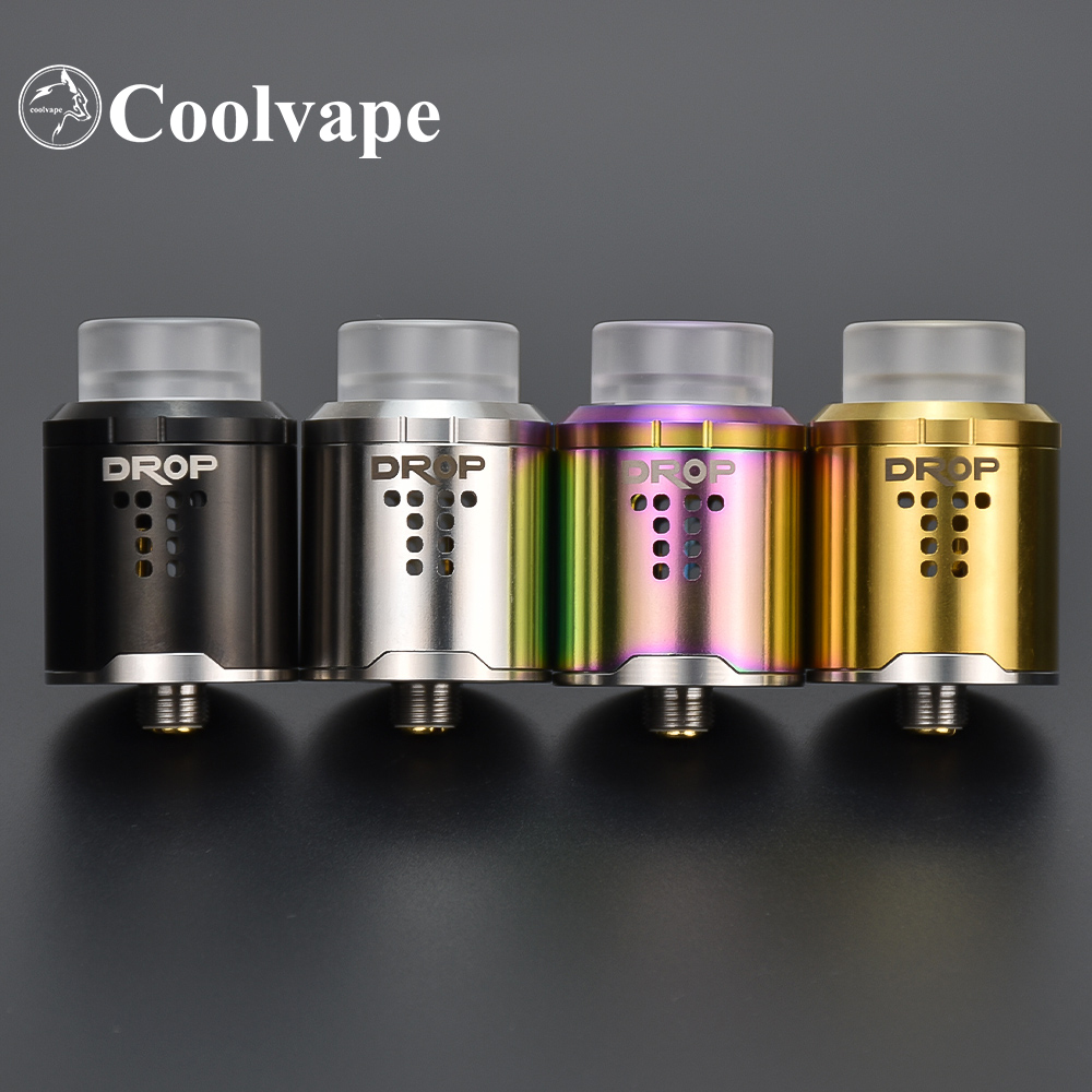 Wolfcoolvape Drop RDA 24mm vap - đánh giá và giá Rda Atomizer Deck