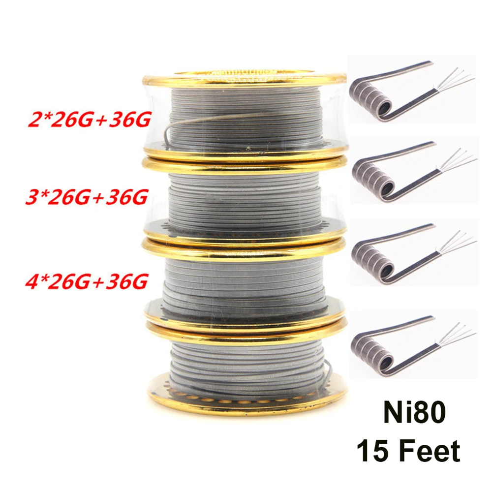 Ni80 Wire 26G 36GA 15 Feet Cla - đánh giá và giá Vape Accessory