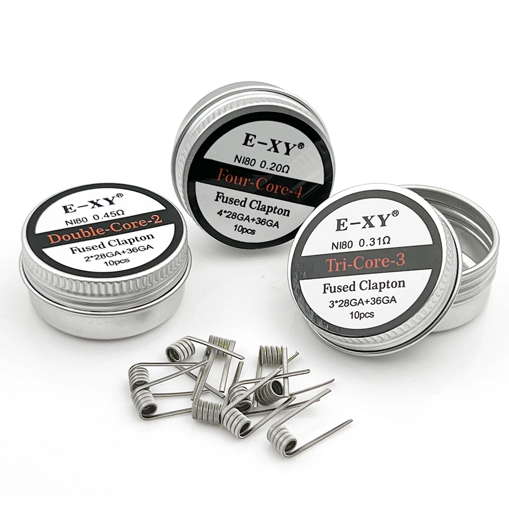 10pcs/box Ni80 Prebuilt Coil 2 - đánh giá và giá Vape Accessory