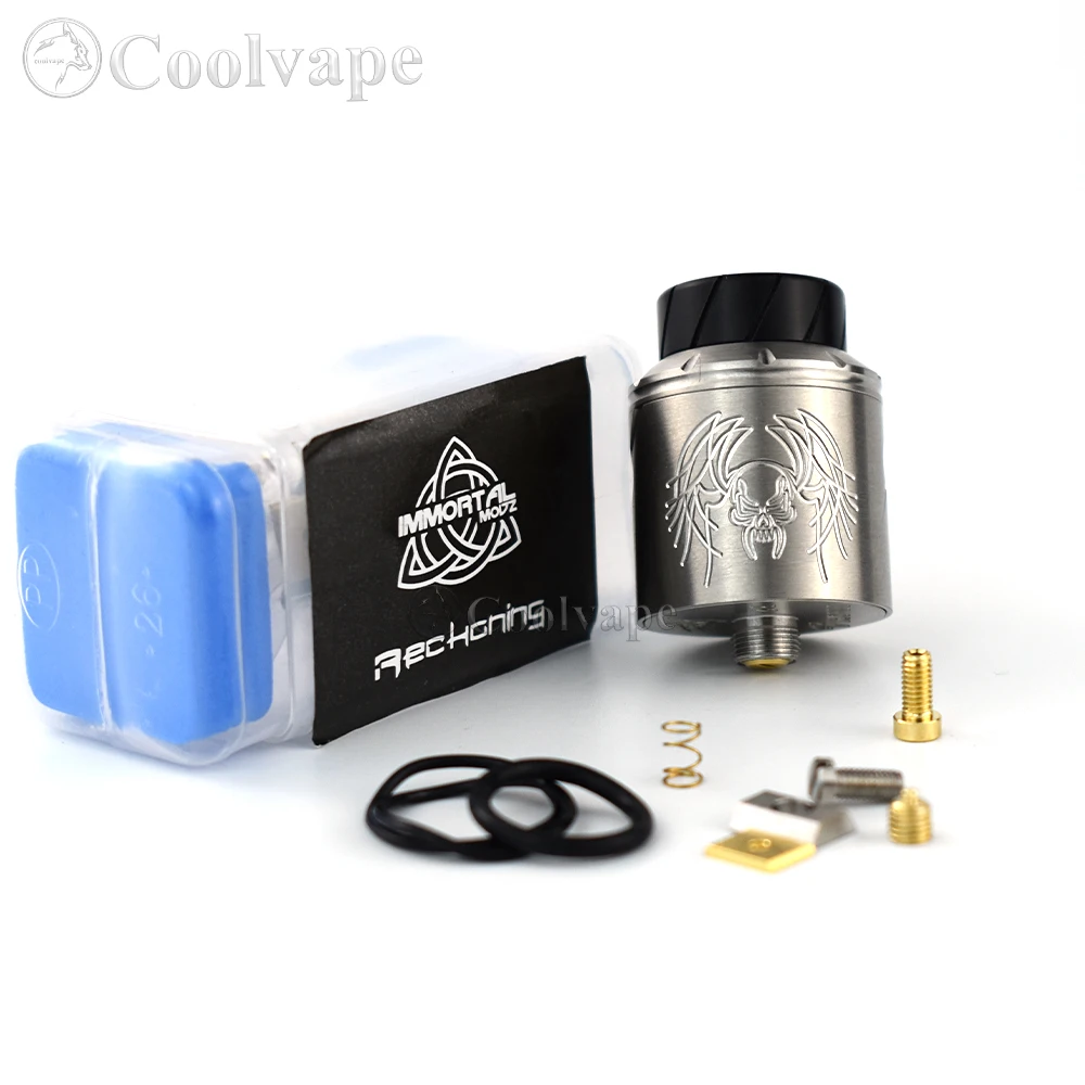 Wolfcoolvape Reckoning RDA Ato - đánh giá và giá Rda Atomizer Deck
